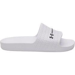 Under Armour Armr Γυναικείες Παντόφλες Καλοκαιρινές Ανατομικές Αντιολισθητικές Κολυμβητηρίου Λευκές 6007533-100