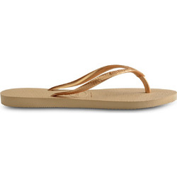Havaianas Γυναικείες Σαγιονάρες Αντιολισθητικές Χρυσές 4000030-0570