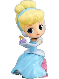 Bandai Disney Q Posket Cinderella Perfum Version B 14cm