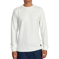 RVCA Ανδρική Πλεκτή Μπλούζα Λευκή AVYKT00104-OFF