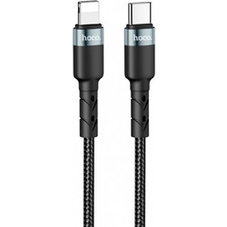 Hoco SU99 Pro Braided USB-C to Lightning Cable 27W 2m Black