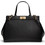 Tommy Hilfiger Modern Satchel Γυναικεία Τσάντα Χειρός από Δερματίνη Μαύρη AW0AW18729-BDS