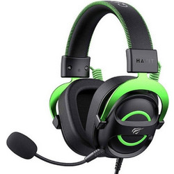 Havit H2002E Gaming Headset Over Ear Black Green