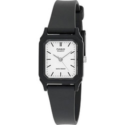 Casio Γυναικείο Ρολόι με Μαύρο Καουτσούκ Λουράκι LQ-142-7E