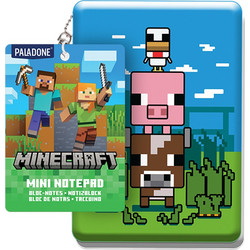 Paladone Minecraft Mini Fluffy Notebook Μπρελόκ