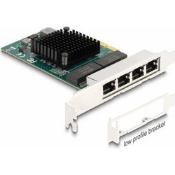 DeLOCK 88208 Ενσύρματη Κάρτα Δικτύου 1Gbps PCI-E
