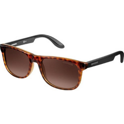 Carrera CA172XF 4902 Ανδρικά Γυαλιά Ηλίου Τετράγωνα Κοκάλινα Μαύρο Καφέ με Καφέ Φακό
