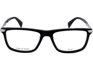 Rag & Bone RNB7047 807 Ανδρικός Σκελετός Γυαλιών Οράσεως Κοκάλινος Μεταλλικός Μαύρος