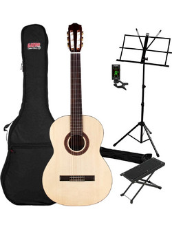 Cordoba Spuce C5 Natural 4/4 Ultimate Bundle