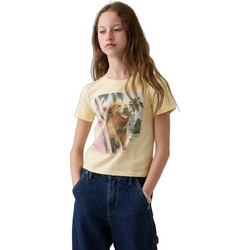 Gap Παιδικό T-Shirt Κοντομάνικο Κίτρινο 900814002