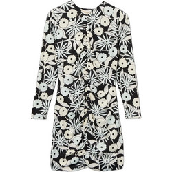 Compania Fantastica Mini Καθημερινό Φόρεμα Floral Μαύρο 54C/12108
