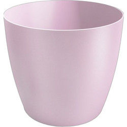 Don-Plast Aga Mat Γλάστρα Στρογγυλή Πλαστική Ροζ 25x22.9cm DA25-50