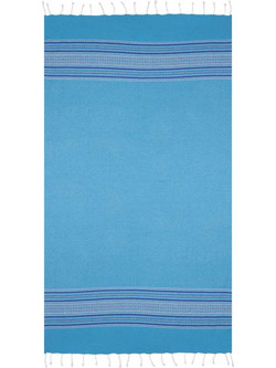 Aquablue Πετσέτα Παρεό Θαλάσσης Γαλάζια 90x180cm 29146