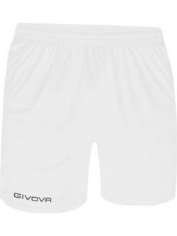Givova Pantaloncino One Σορτς Ποδοσφαίρου Λευκό P016-0003