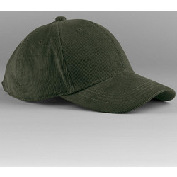 Beechfield Καπέλο Jockey Κοτλέ Χακί B680