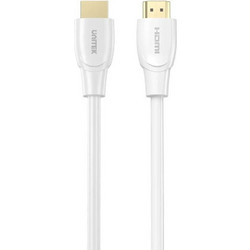 Unitek Καλώδιο HDMI 2.1 HDMI Male to HDMI Male 1m White C11099AWH03-1M