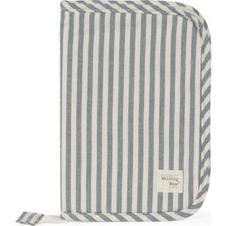 Walking Mum Praline Stripes Θήκη Βιβλιαρίου Υγείας Πράσινο Mint 25x17cm