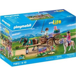 Playmobil My Life Βόλτα με την Άμαξα στην Ύπαιθρο για 4+ Ετών 71812