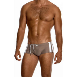 Modus Vivendi Water Sports Brazil Ανδρικό Μαγιό Boxer με Σχέδια Καφέ AS2621