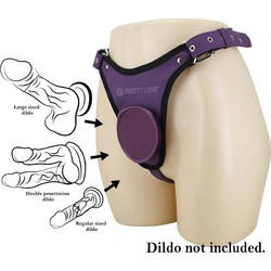 Pretty Love Caludio III Harness Strap On Μωβ