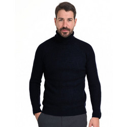 Smart Ανδρικό Πουλόβερ Ζιβάγκο Navy Μπλε 999-639-234