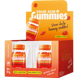SuperTan Your Sun Gummies Orange 2 Ζελεδάκια