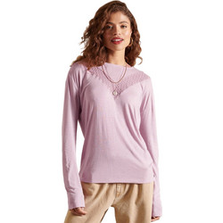 Superdry Γυναικείο Χειμερινό Top Ροζ W6011054A-10R