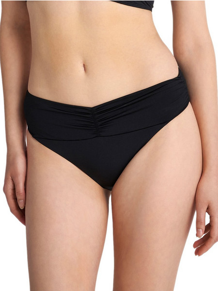 BLU4U Fashion Solids Bikini Slip Μαύρο 26365097-02