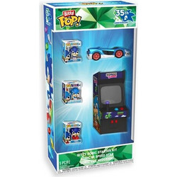 Funko Bitty Pop! Games Sonic The Hedgehog Bitty Sonic Starter Kit Sonic W/ Speed Star Sonic the Hedgehog