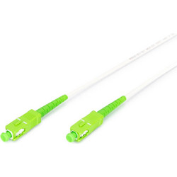 Digitus SCA-SCA Καλώδιο Οπτικής Ίνας 5m White DK-2922A-05-SCA-SX