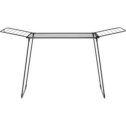 Brabantia 1010150 Πτυσσόμενη Απλώστρα Ρούχων Δαπέδου Μεταλλική 198x58.8x112.6cm με Μήκος Απλώματος 22m