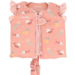 Monneka Mermaid Cats Παιδικό Σωσίβιο Γιλέκο για 1-6 Ετών Ροζ 61-93503