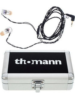 T.Bone EP 4 Bundle Ακουστικά Ψείρες In-Ear Μαύρα Διαφανή
