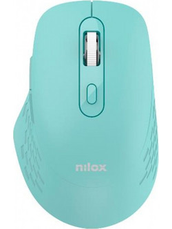 Nilox Dual Ασύρματο Bluetooth Ποντίκι Turquoise