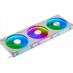 Phanteks D30-140 Case Fan 140mm ARGB με Σύνδεση 3-Pin 4-Pin PWM 3τμχ White