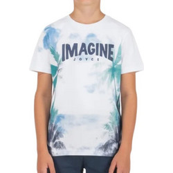 Joyce Παιδικό T-Shirt Κοντομάνικο Λευκό Μπλε 2614513
