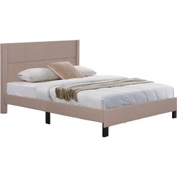 HomeMarkt Trillop Κρεβάτι Υπέρδιπλο Υφασμάτινο 160x200cm HM666.15
