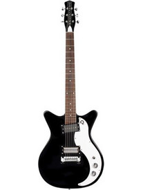 Danelectro 59X Ηλεκτρική Κιθάρα Double Cut με Μαγνήτες HH & Ταστιέρα Pau Ferro Black