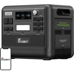 FOSSiBOT F2400 24002400 Power Station 2048Wh 3xAC 4xDC 2xUSB-A 4xUSB-C