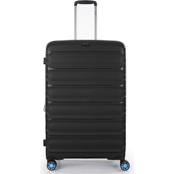 Dielle 100/70 Βαλίτσα Μεγάλη 77x50x30cm με 4 Ρόδες Μαύρη