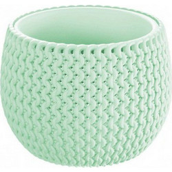 Prosperplast Splofy Bowl Γλάστρα Στρογγυλή Πλαστική Πράσινο Mint 14.4x11cm DKSP150-623U