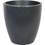 Plastona Nepheli Leather Γλάστρα Εσωτερικού Χώρου Στρογγυλή Πλαστική Navy Μπλε Ανθρακί 60x60cm 030NEPH60AN