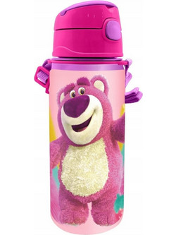 Kids Licensing Toy Story Lotso Παιδικό Παγούρι Αλουμινίου Φούξια 600ml