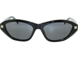 Givenchy GV40038I 01A Γυναικεία Γυαλιά Ηλίου Cat Eye Κοκάλινα Μαύρα με Μαύρο Φακό