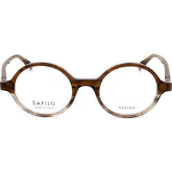 Safilo BURATTO 01CSR Ανδρικός Σκελετός Γυαλιών Οράσεως Κοκάλινος Καφέ