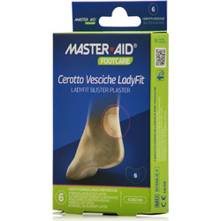 Master Aid Ladyfit Επιθέματα για Φουσκάλες Φτέρνας 6τμχ