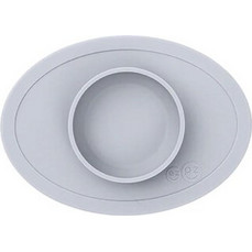 Ezpz Δίσκος & Πιάτο Tiny Bowl Grey
