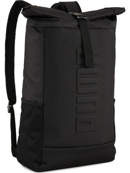 Puma Rolltop Τσάντα Πλάτης Μαύρη 092794-01