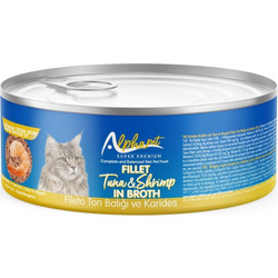 Alphapet Super Premium Adult Grain Free with Tuna & Shrimp in Broth 70gr