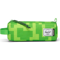 Herschel Minecraft Creeper Κασετίνα Βαρελάκι Πράσινη 30172-07614
